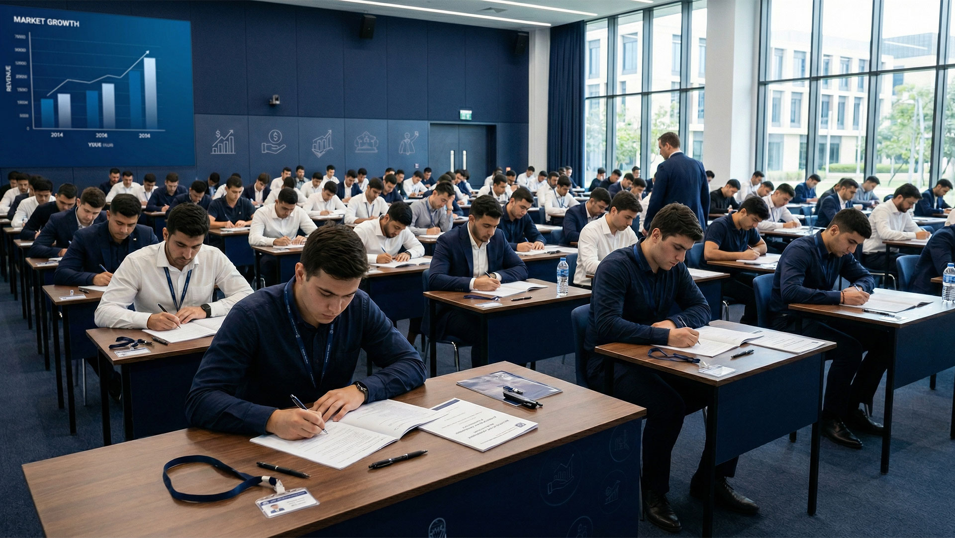 انطلاق امتحانات نهاية الفصل الدراسي الأول لبرنامج بكالوريوس إدارة الأعمال BBA.